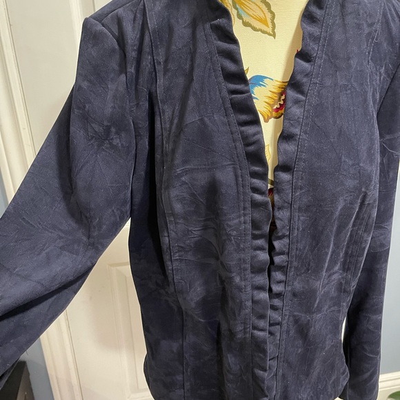 Tanjay textured blue blazer - Picture 3 of 8